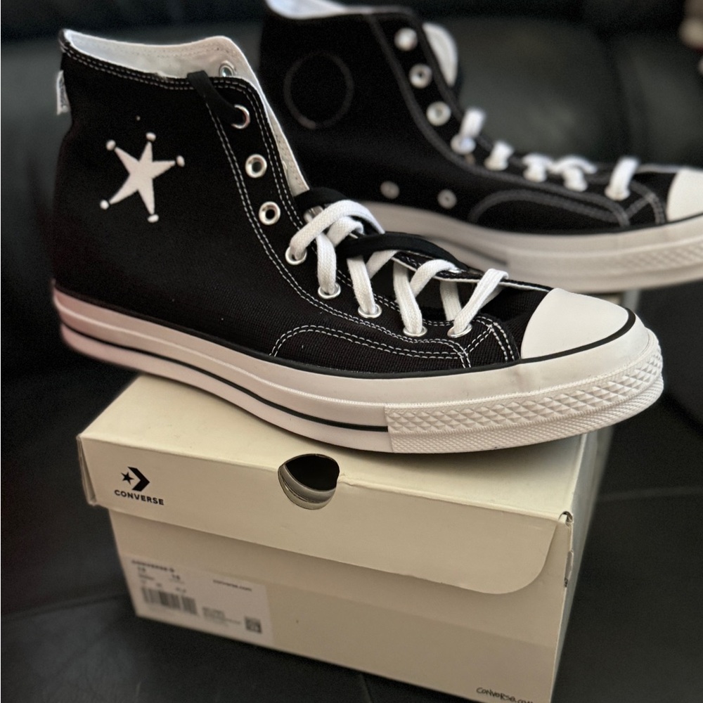 Converse Black High-Top Sneakers